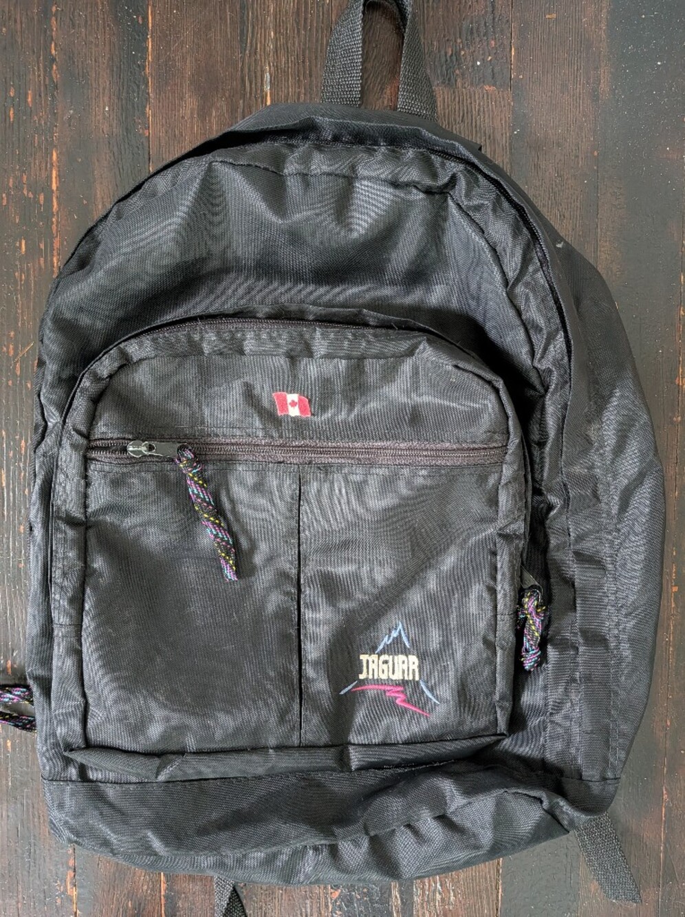 Jaguar Black Men's Backpack - Durable Everyday Bag